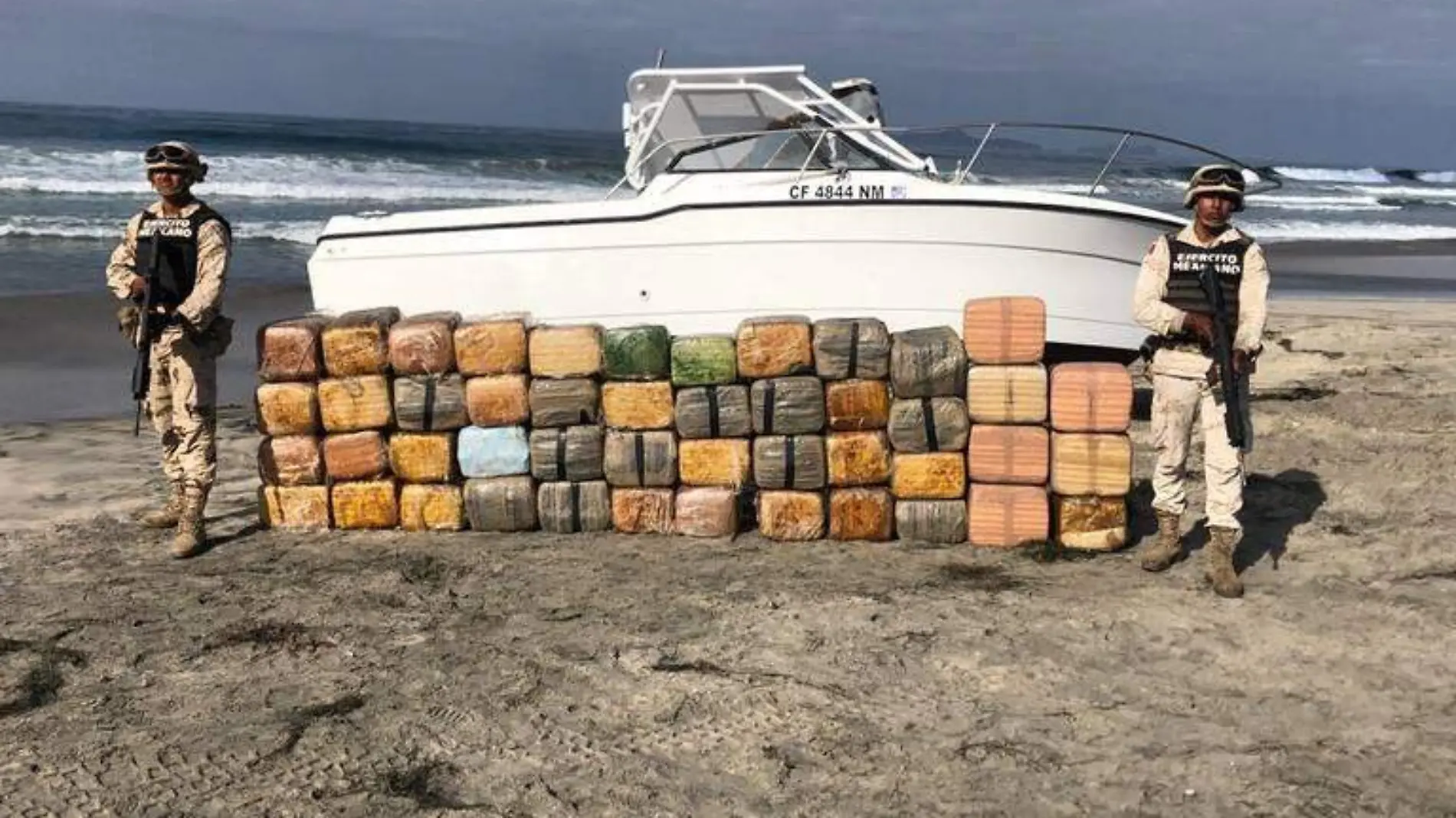 Decomiso droga Playas de Rosarito